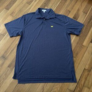 Peter Millar Navy Blue Polo Shirt